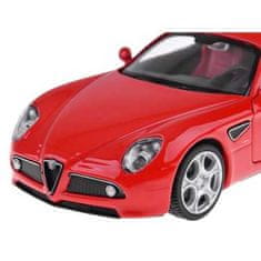 JOKOMISIADA Kovové auto Alfa Romeo 8C Competizione 1:32