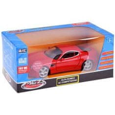 JOKOMISIADA Kovové auto Alfa Romeo 8C Competizione 1:32