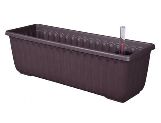 Plastia Truhlík SIESTA LUX samozavlažovacie plastový 80x20x19cm