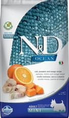 N&D OCEAN Dog GF Cod, Pumpkin & Orange Adult Medium & Maxi 2,5 kg