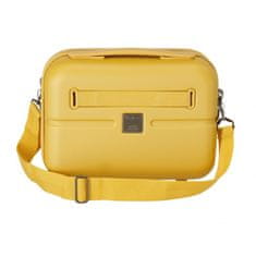 Jada Toys ABS Cestovný kozmetický kufrík PEPE JEANS HIGHLIGHT Ochre, 21x29x15cm, 9L, 7683923