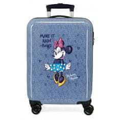 Jada Toys Luxusný detský ABS cestovný kufor MINNIE MOUSE Blue, 55x38x20cm, 34L, 4531721