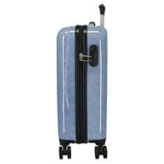 Jada Toys Luxusný detský ABS cestovný kufor MINNIE MOUSE Blue, 55x38x20cm, 34L, 4531721