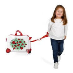 Jada Toys Detský cestovný kufor na kolieskach / odrážadlo HAPPY TRAVEL Lienky, 3729862