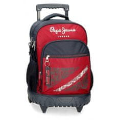 PEPE JEANS Clark, Školský batoh na kolieskach, 30L, 6682921