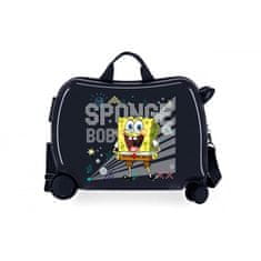 Jada Toys Detský cestovný kufor na kolieskach / odrážadlo SPONGEBOB Party, 34L, 4349821