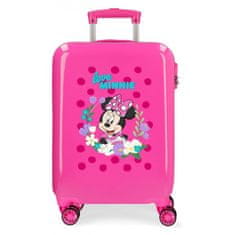 Jada Toys Luxusný detský ABS cestovný kufor MINNIE MOUSE Golden Days, 55x38x20cm, 34L, 2271722