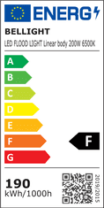 BELLIGHT LED REFLEKTOR 220-240V 200W 17000lm 6500K
