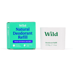 Wild Wild DEO Refill Fresh Cotton&Sea salt 40g