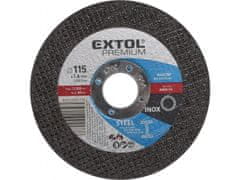 Extol Premium Kotúč rezný na oceľ/nerez, O 115x1,6x22,2mm