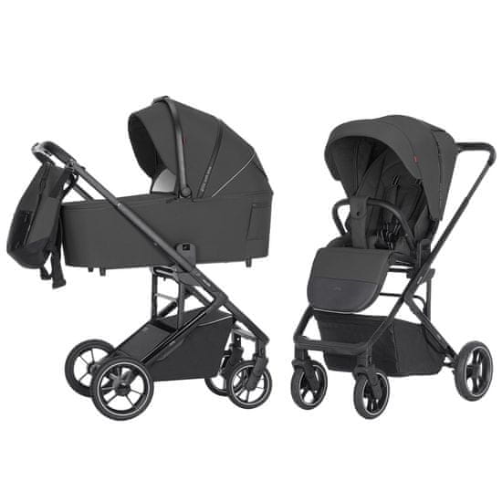 Carrello Kočík Alfa 2v1 graphite grey