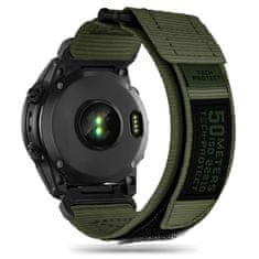 Tech-protect Scout remienok na Garmin Fenix 5 / 6 / 6 Pro / 7, military green