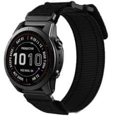 Tech-protect Scout remienok na Garmin Fenix 5 / 6 / 6 Pro / 7, black