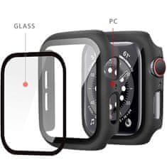 Tech-protect Defense 360 puzdro na Apple Watch 4 / 5 / 6 / SE (40mm), priesvitné