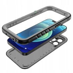 Tech-protect ShellBox IP68 MagSafe kryt na iPhone 14 Pro Max, čierny