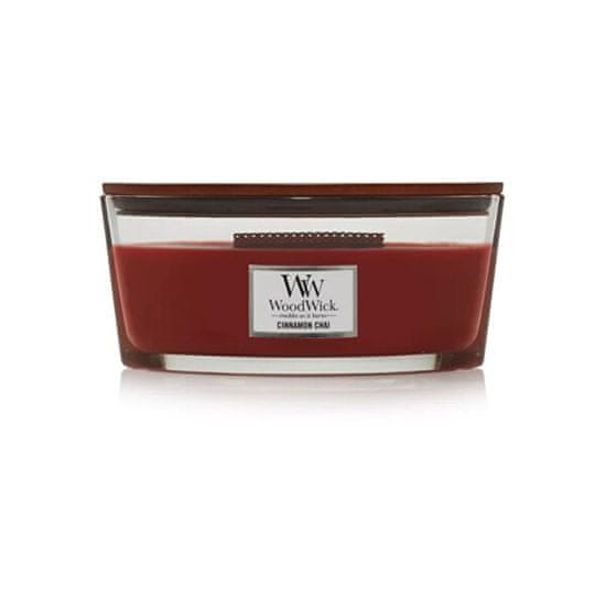 Woodwick Vonná sviečka loď Cinnamon Chai 453 g