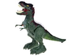 Mamido Dinosaurus na diaľkové ovládanie R/C s efektmi zelený