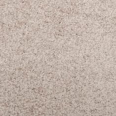 Petromila vidaXL Shaggy koberec PAMPLONA, vysoký vlas, moderný, béžový 240x240cm