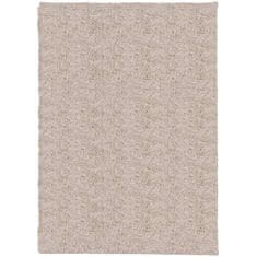 Petromila vidaXL Shaggy koberec PAMPLONA, vysoký vlas, moderný, béžový 200x280cm