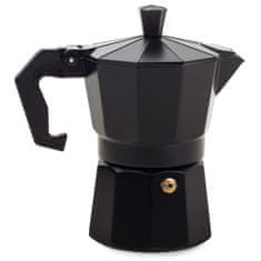 Verk 07041 Moka kanvica - 150 ml - čierna