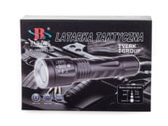 Sobex Taktická baterka bailong led cree zoom xm-l3-u3