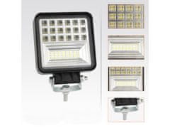 Verk 12244 Pracovné svetlo hranaté 42 LED, 126 W, IP67