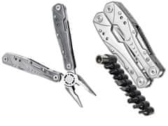 GFT 14385 Viacúčelový vreckový nôž MULTITOOL 23v1 strieborný