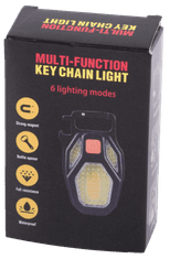 Verk 08370 Svietidlo LED COB na kľúče s otváračom, magnet