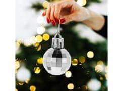Sobex Vianočné ozdoby na stromček 6cm sada 36ks nerozbitných vianočných ozdôb