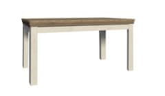 KONDELA Jedálenský rozkladací stôl, sosna, ROYAL ST drevotrieska 90 x 160 x 82 cm