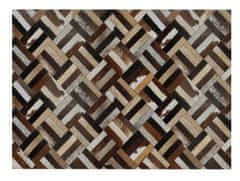 KONDELA Luxusný koberec, pravá koža, 120x180, typ 2 58 x 120 x 83 cm