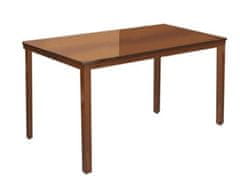 KONDELA Jedálenský stôl orech 135x80 cm ASTRO NEW