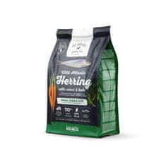 GO NATIVE Small Breed Herring with Carrot and Kale 4kg obsahuje až 70% mäsa zo sleďa