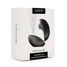 svakom Svakom Pulse Galaxie (Midnight Black), sonický stimulátor s hviezdnym projektorom