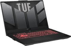 ASUS TUF Gaming A17 (FA707NV-HX019W), čierna