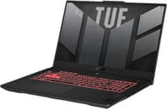 ASUS TUF Gaming A17 (FA707NV-HX019W), čierna