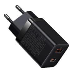 BASEUS USB/USB-C 30WPD Quick Charge Black CCSUPP-E01 Baseus