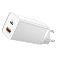 BASEUS Sieťová nabíjačka Baseus 65W USB/USB-C Quick Charge 3.0PD CCGAN2L-B02