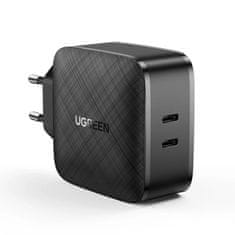 Ugreen Napájacia nabíjačka 2x USB-C 66WPD 3.0 Quick Charge 4.0+ čierna CD216 Ugreen