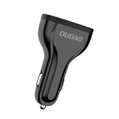 DUDAO Rýchle nabíjanie 3.0 QC3.0 2,4A 18W 3x USB nabíjačka do auta biela R7S Dudao