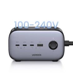 Ugreen GaN USB C/USB napájací pásik AC nabíjačka čierna CD270 Ugreen