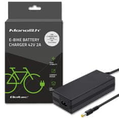 Qoltec nabíjačka batérií pre e-biky 36V | 42V | 2A | 5,5*2,5