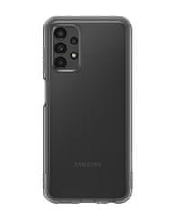 SAMSUNG EF-QA136TBE Mäkký priehľadný kryt pre Galaxy A13 5G Black