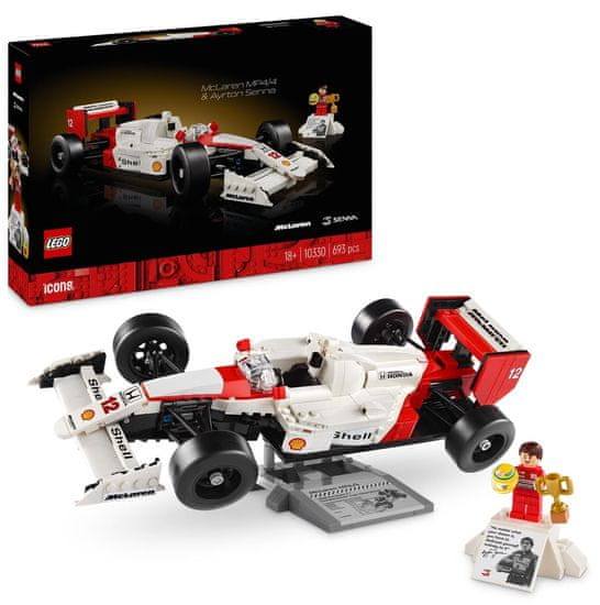 LEGO Icons 10330 McLaren MP4/4 a Ayrton Senna