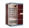 HealthLand Infrasauna DeLUXE 2223 CARBON-BT 1800 W