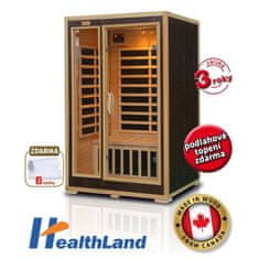 HealthLand INFRASAUNA HEALTHLAND Economical 2022 Carbon 1800W