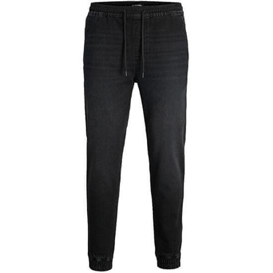 Jack&Jones Pánske džínsy JJIGORDON Tapered Fit 12249140 Black Denim