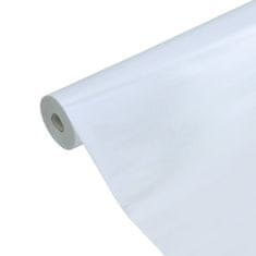 Vidaxl Okenná fólia statická matná transparentná biela 45x1000 cm PVC