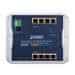 Planet Planét WGS-4215-8P2S plochý L2/L4 switch, 8x1Gb, 2x1Gb SFP, 8x PoE 802.3at 200W, 48-56VDC, -40~75°C, IP30, fanless