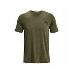 Under Armour Tričko olivová S Sportstyle Left Chest SS